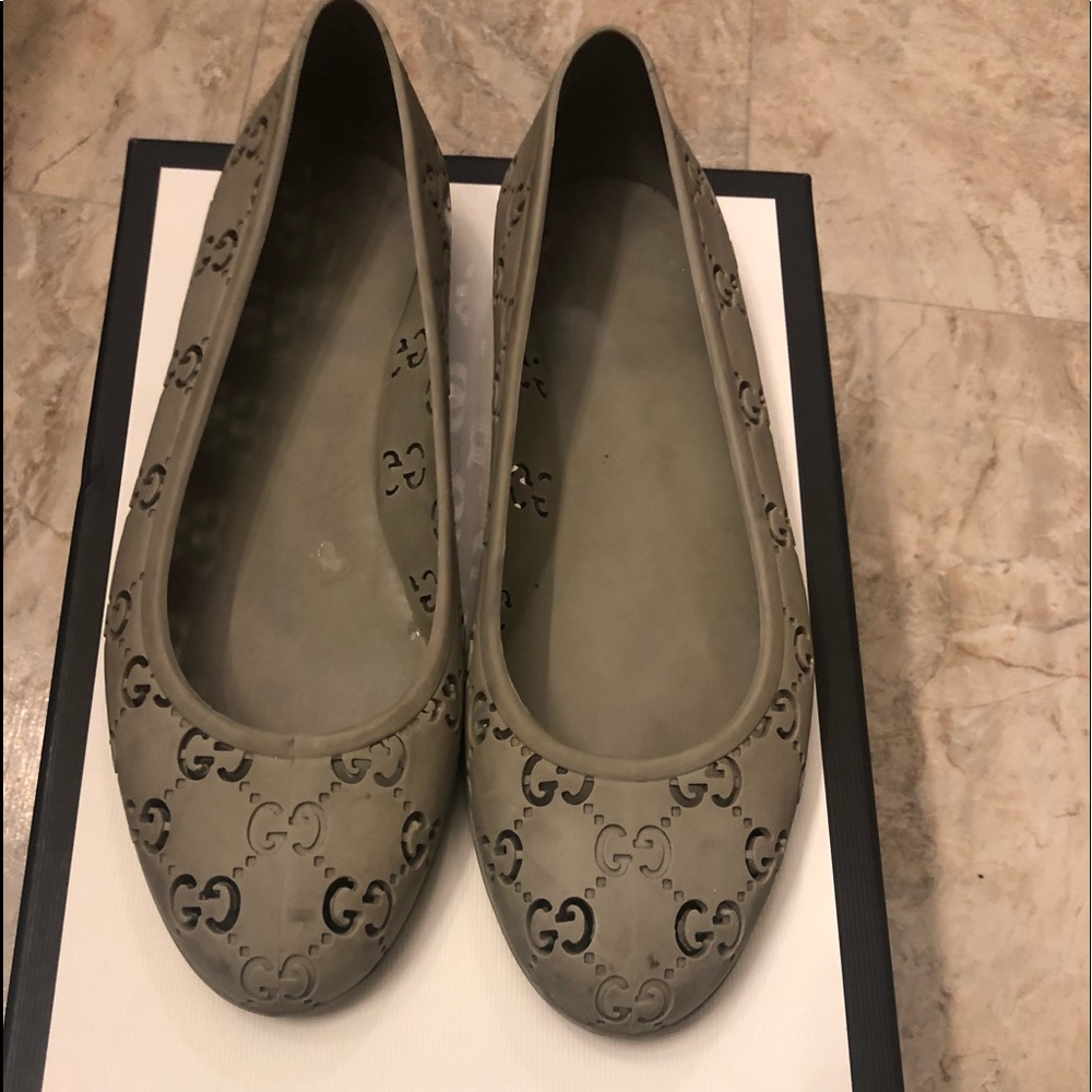 Gucci Jelly flats